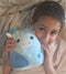 Blue Heated Stuffed Animal