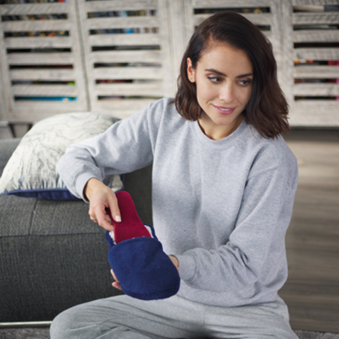 Slippers with Heated Insoles for Men